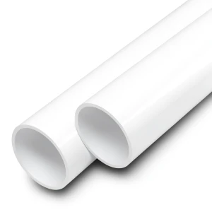 مواسير UPVC ضغط 16 بار قطر خارجي 180 مم سمك 10.7 مم لون أبيض
