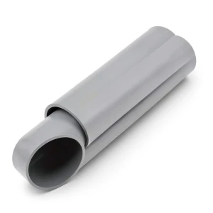 مواسير UPVC جدول 80 مقاس 3/4 إنش سمك 3.91 مم لون رمادي