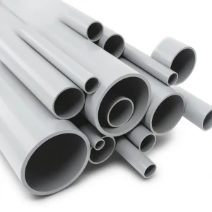 انابيب UPVC جدول 80 مقاس 1 1/4 إنش سمك 4.85 مم لون رمادي