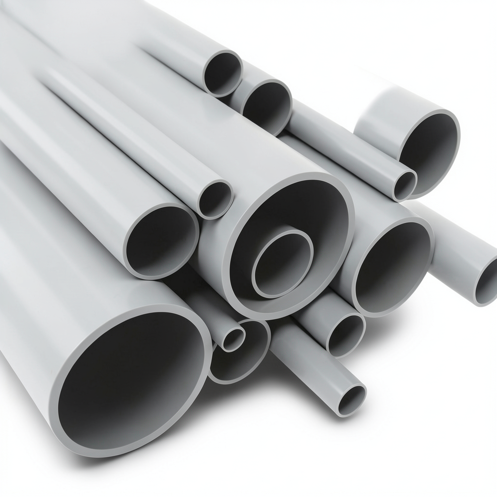 UPVC Pipes Schedule 80 Size 1 1/4 inch Thickness 4.85 mm Gray