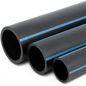 أنابيب HDPE الوطني ضغط 6 بار قطر 500 مم سمك 14.6 مم لون أسود