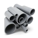 أنابيب UPVC جدول 80 مقاس 2 1/2 إنش سمك 7.01 مم لون رمادي