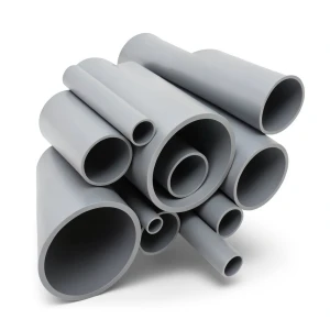UPVC Pipes Schedule 80 Size 2 1/2 inch Thickness 7.01 mm Gray