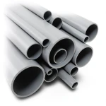 أنابيب UPVC جدول 80 مقاس 3 إنش سمك 7.62 مم لون رمادي