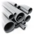أنابيب UPVC جدول 80 مقاس 3 إنش سمك 7.62 مم لون رمادي - Image 1