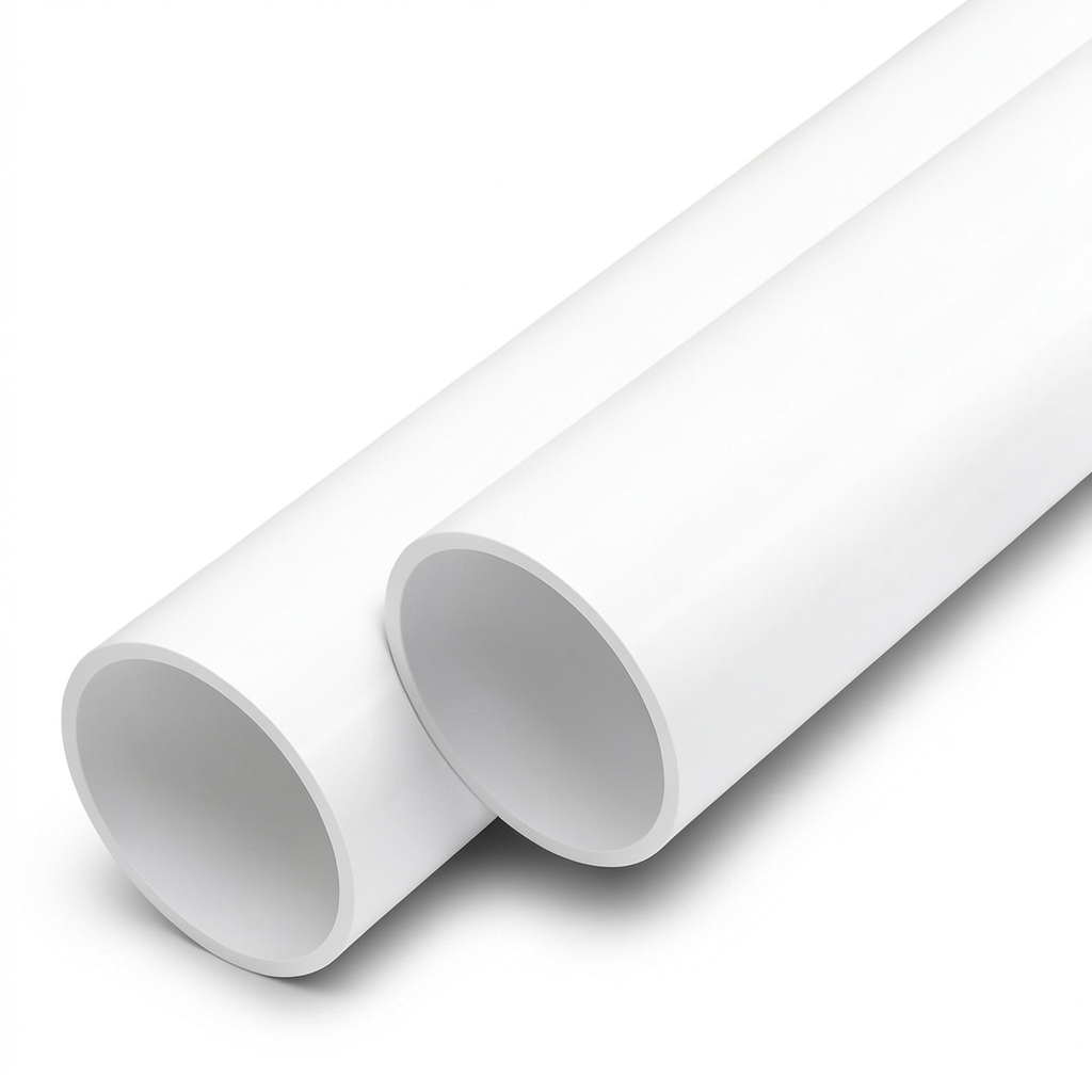 مواسير UPVC ضغط اسمي 16 بار قطر خارجي 400 مم سمك 23.7 مم لون أبيض