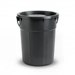 سلة مهملات سعة 35 جالون