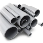 مواسير UPVC جدول 80 مقاس 5 إنش سمك 9.52 مم لون رمادي