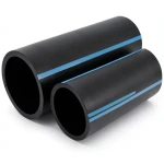 NPF HDPE Pipes Pressure 10 Bar Outside Diameter 63 mm Thickness 3 mm Black
