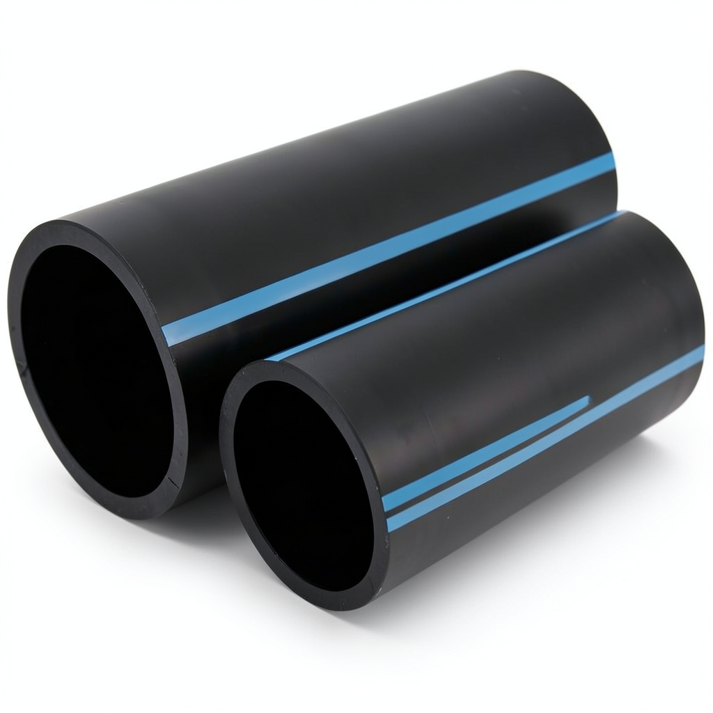 أنابيب HDPE الوطني الضغط 10 بار قطر خارجي 63 مم سمك 3 مم لون أسود