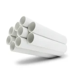 مواسير UPVC مقاس 4 إنش ضغط 6.9 بار سمك 2.8 مم لون أبيض