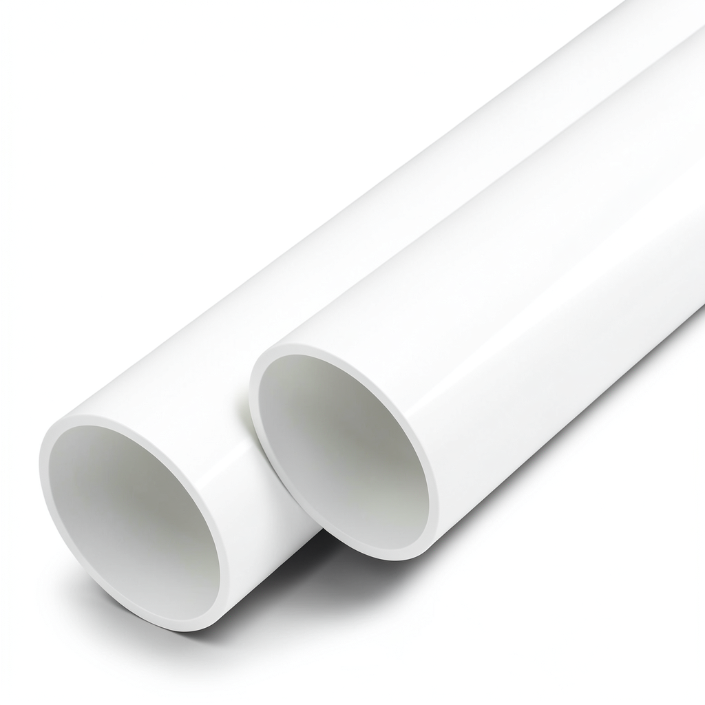 مواسير UPVC ضغط اسمي 16 بار قطر خارجي 63 مم سمك 4.7 مم لون أبيض