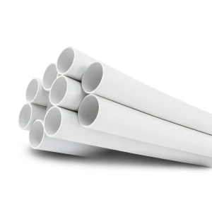 UPVC Pipes Nominal Pressure 6.9 Bar Size 8 inch Thickness 5.33 mm White