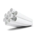 انابيب UPVC جدول 40 مقاس 8 إنش سمك 8.18 مم لون أبيض