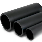 NPF HDPE Pipes Pressure 10 Bar Outside Diameter 140 mm Thickness 6.7 mm Black