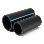NPF HDPE Pipes Pressure 10 Bar Outside Diameter 225 mm Thickness 10.8 mm Black