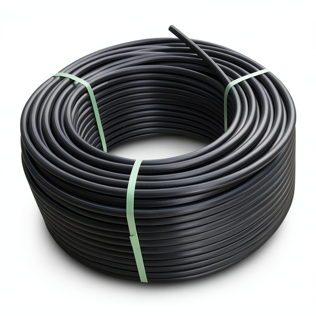 HDPE Polyethylene Coil Pipe Nominal Pressure 3.2 Bar PE 100 OD 90 mm SDR 41 Black
