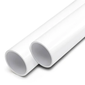 مواسير UPVC ضغط 16 بار قطر خارجي 125 مم سمك 7.4 مم لون أبيض