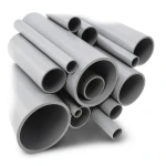 انابيب UPVC جدول 80 مقاس 1 1/4 إنش سمك 4.85 مم لون رمادي