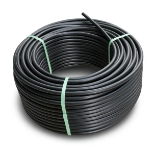 لفة أنابيب HDPE ضغط 3.2 بار PE 100 قطر خارجي 140 مم SDR 41 لون أسود