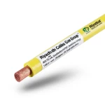 سلك كهرباء 6 mm نحاس مجدول عزل PVC لون اصفر 450/750 فولت | مجموعة كابلات الرياض