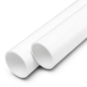مواسير UPVC ضغط اسمي 16 بار قطر خارجي 225 مم سمك 13.4 مم لون أبيض