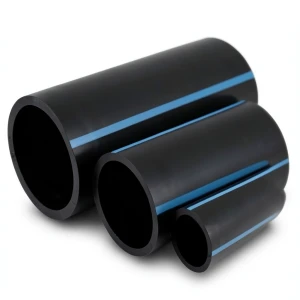 NPF HDPE Pipes Pressure 16 Bar Outside Diameter 125 mm Thickness 9.3 mm Black