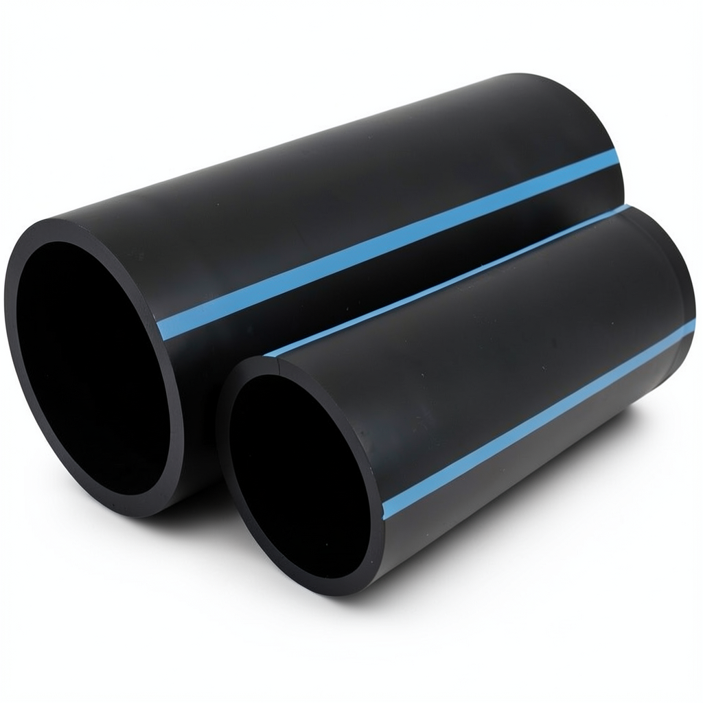 مواسير HDPE الوطني لضغط 16 بار قطر خارجي 180 مم سمك 13.4 مم لون أسود