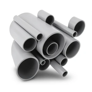 UPVC Pipes Schedule 80 Size 1/2 inch Thickness 3.73 mm Gray Color