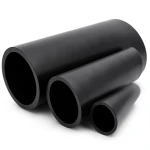 NPF HDPE Pipes Pressure 16 Bar Outside Diameter 225 mm Thickness 16.7 mm Black
