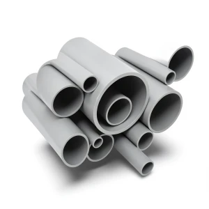 مواسير UPVC جدول 80 مقاس 3/4 إنش سمك 3.91 مم لون رمادي