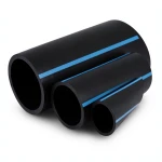 NPF HDPE Pipes Pressure 10 Bar Outside Diameter 280 mm Thickness 13.4 mm Black