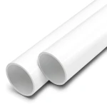 UPVC Pipes Nominal Pressure 8.6 Bar Size 2 inch Thickness 1.9 mm White
