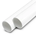 UPVC Pipes Nominal Pressure 8.6 Bar Size 6 Inch Thickness 5.2 mm White
