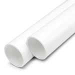 UPVC Pipes Nominal Pressure 8.6 Bar Size 8 Inch Thickness 6.7 mm White