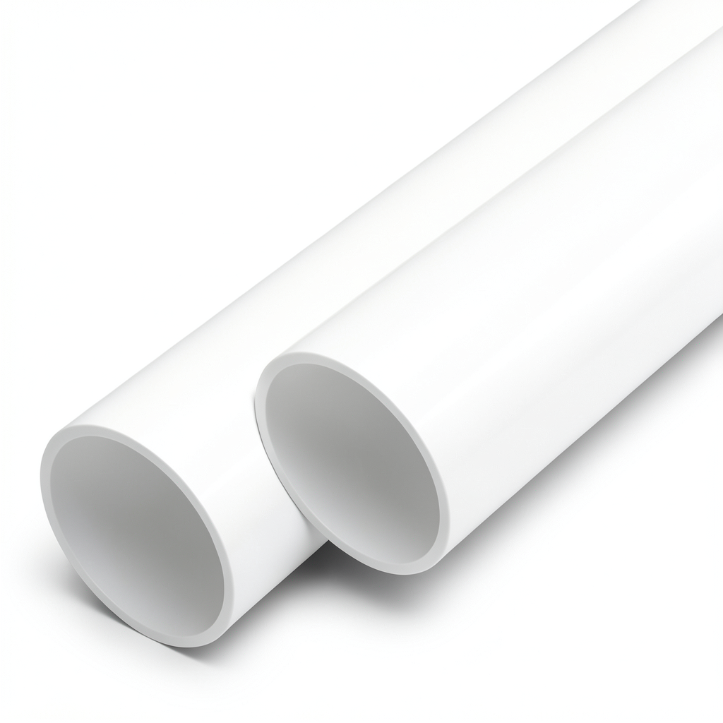 UPVC Pipes Nominal Pressure 11 Bar Size 1 Inch Thickness 1.5 mm White