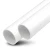 أنابيب UPVC ضغط اسمي 11 بار مقاس 1/4 1 إنش سمك 1.6 مم لون أبيض - Image 1