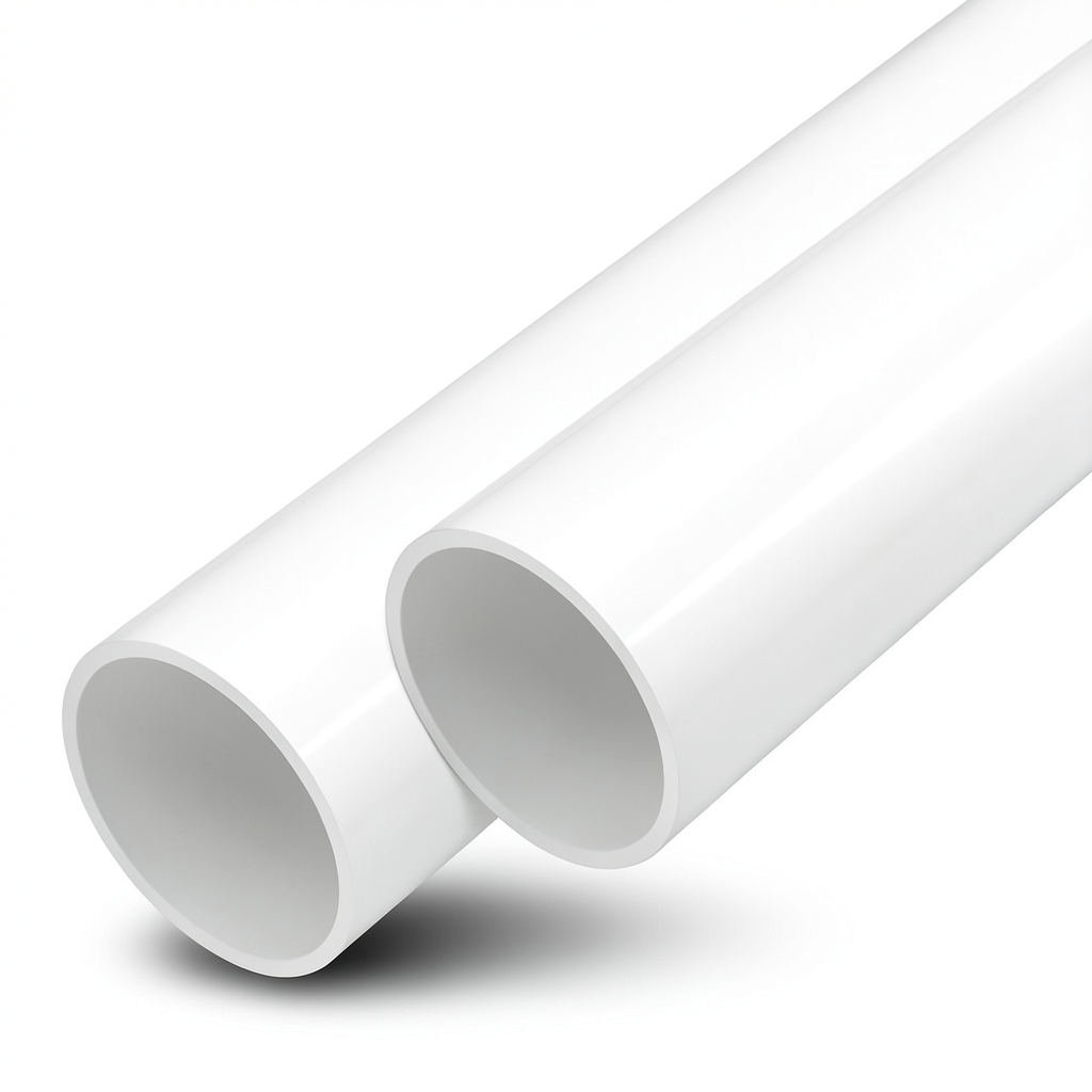 UPVC Pipes Nominal Pressure 11 Bar Size 1 1/4 Inch Thickness 1.6 mm White