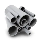 أنابيب UPVC جدول 80 مقاس 3 إنش سمك 7.62 مم لون رمادي