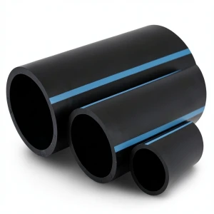 أنابيب HDPE الوطني ضغط 10 بار قطر خارجي 560 مم سمك 26.7 مم لون أسود