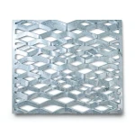 Galvanized Steel Expanded Metal Mesh Thickness 1.8 mm Width 2.44 m Length 4 m