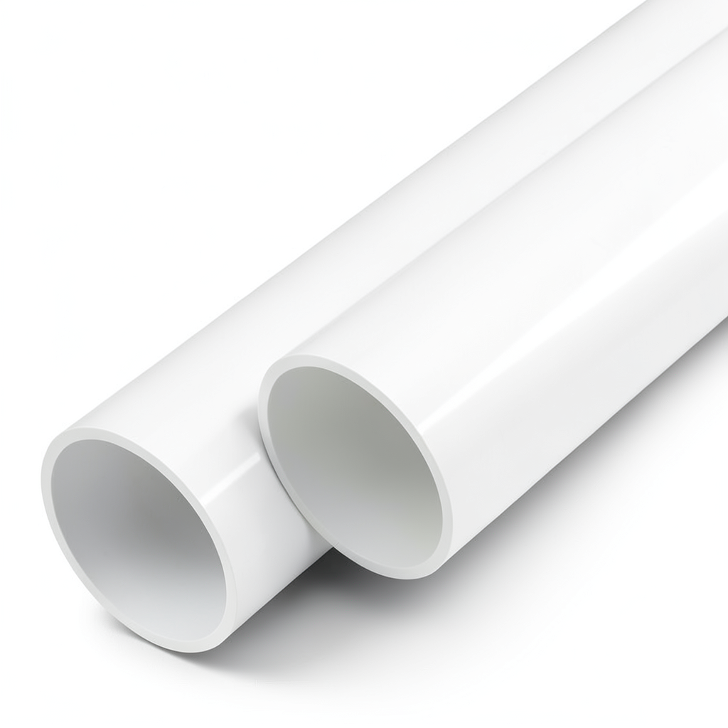 UPVC Pipes Nominal Pressure 11 Bar Size 2 Inch Thickness 2.3 mm White