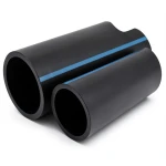 NPF HDPE Pipes Pressure 10 Bar Outside Diameter 630 mm Thickness 30 mm Black