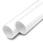 UPVC Pipes 4 Inch Thickness 4.4 mm Nominal Pressure 11 Bar White
