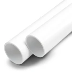 UPVC Pipes Nominal Pressure 11 Bar Size 6 Inch Thickness 6.5 mm White