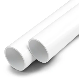 أنابيب UPVC ضغط اسمي 11 بار مقاس 6 إنش سمك 6.5 مم لون أبيض