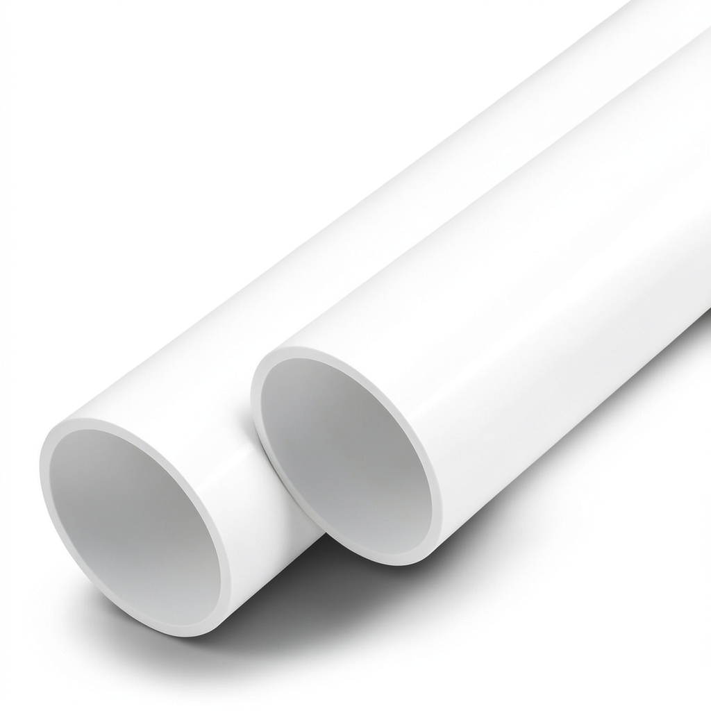 UPVC Pipes Nominal Pressure 11 Bar Size 6 Inch Thickness 6.5 mm White