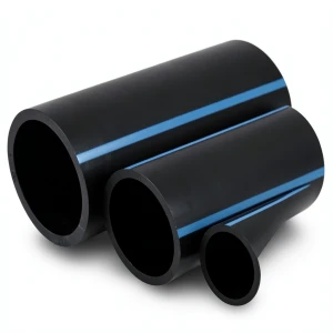 مواسير HDPE الوطني لضغط 16 بار قطر خارجي 25 مم سمك 1.9 مم لون أسود