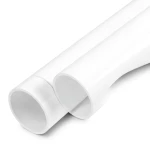 UPVC Pipes Nominal Pressure 13.8 Bar Size 3/4 inch Thickness 1.5 mm White