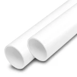 UPVC Pipes Nominal Pressure 13.8 Bar Size 1 inch Thickness 1.6 mm White